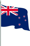The Flag of New Zealand Pole Flag II