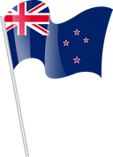 The Flag of New Zealand Pole Flag I