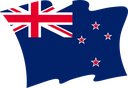 The Flag of New Zealand Wavy II