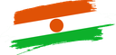 The Flag of Niger Brushed