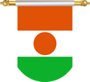 The Flag of Niger Hanging Banner II