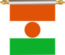 The Flag of Niger Hanging Banner IV