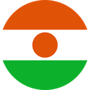 The Flag of Niger Round