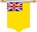 The Flag of Niue Hanging Banner I