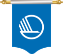 The Flag of Nordic Council Hanging Banner I