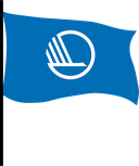 The Flag of Nordic Council Pole Flag III