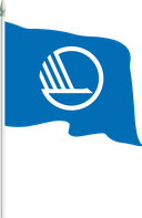 The Flag of Nordic Council Pole Flag II