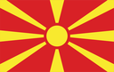 The Flag of North Macedonia