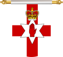 The Flag of Northern Ireland Hanging Banner II