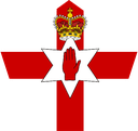 The Flag of Northern Ireland Pentagon