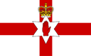 The Flag of Northern Ireland Rounded Rectangle