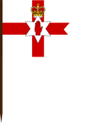 The Flag of Northern Ireland V Cut