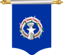 The Flag of Northern Mariana Islands Hanging Banner I