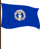 The Flag of Northern Mariana Islands Pole Flag III
