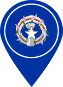 The Flag of Northern Mariana Islands Heart