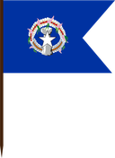 The Flag of Northern Mariana Islands V Cut
