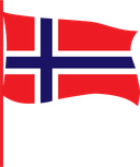 The Flag of Norway Pole Flag III