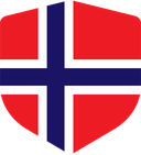 The Flag of Norway Shielded I