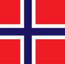 The Flag of Norway Square