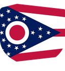 The Flag of Ohio Shielded I