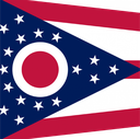 The Flag of Ohio Square