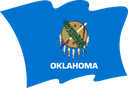 The Flag of Oklahoma Wavy II