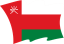 The Flag of Oman Wavy II