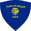 The Flag of Oregon Shielded II