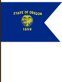 The Flag of Oregon V Cut