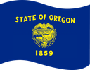 The Flag of Oregon Wavy I