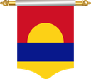 The Flag of Palmyra Atoll Hanging Banner I