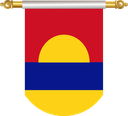 The Flag of Palmyra Atoll Hanging Banner II
