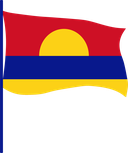 The Flag of Palmyra Atoll Pole Flag III