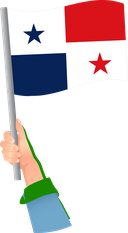 The Flag of Panama Handheld