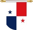 The Flag of Panama Hanging Banner II