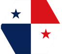 The Flag of Panama Hexagon I