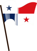 The Flag of Panama Pole Flag I