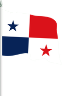 The Flag of Panama Pole Flag II