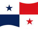The Flag of Panama Wavy I