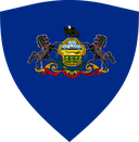 The Flag of Pennsylvania Shielded II