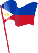 The Flag of Philippines Pole Flag I