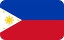 The Flag of Philippines Rounded Rectangle