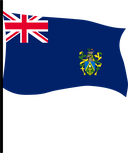The Flag of Pitcairn Islands Pole Flag III