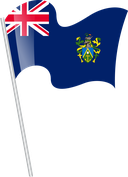 The Flag of Pitcairn Islands Pole Flag I