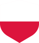 The Flag of Poland Shielded I