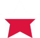 The Flag of Poland Star