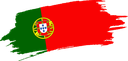 The Flag of Portugal Brushed