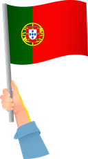 The Flag of Portugal Handheld