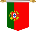 The Flag of Portugal Hanging Banner III