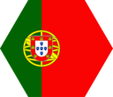 The Flag of Portugal Hexagon I